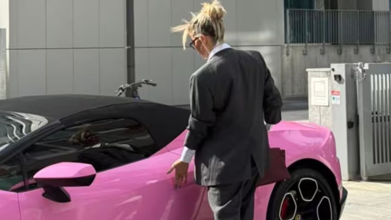 Wanda Nara sorprende con un misterioso video viral: Lamborghini rosa ...