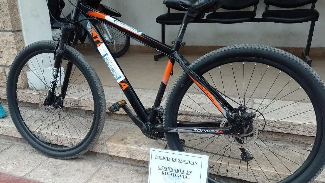 Cayó un joven por intentar vender una bicicleta robada en Rivadavia