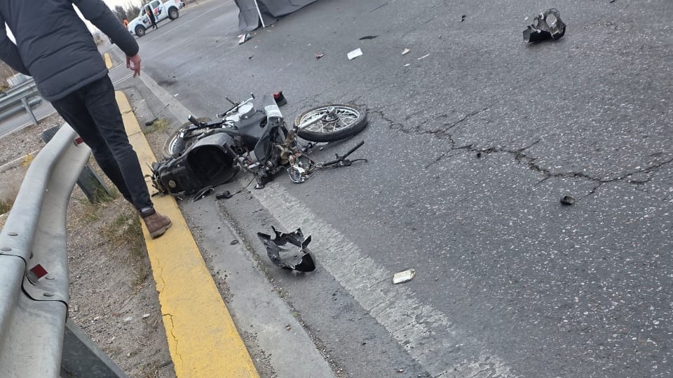 Identificaron al joven que murió en el choque tras chocar en la ruta 40