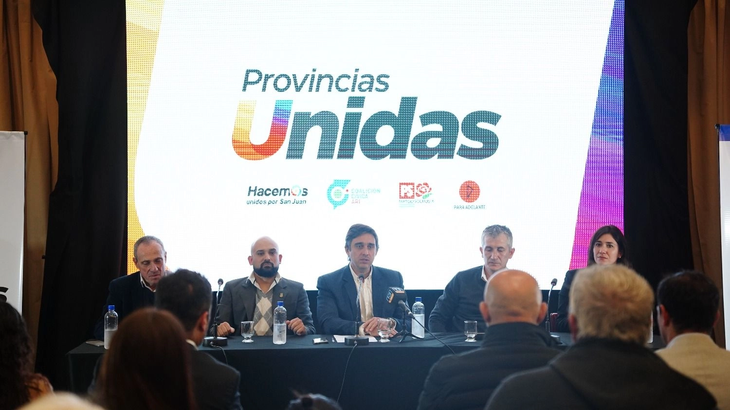 Baistrocchi encabeza la boleta de Provincias Unidas