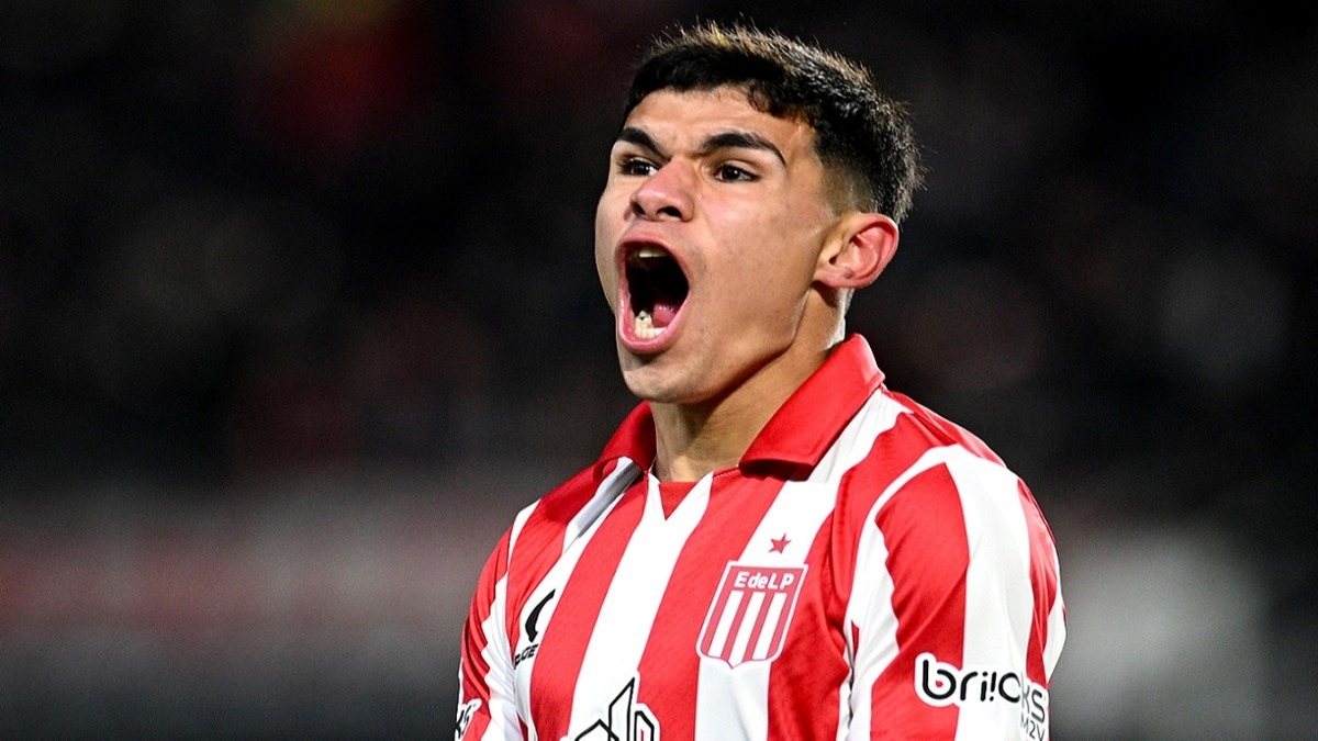 El sanjuanino Fabricio Pérez marcó su primer gol en Estudiantes en la victoria ante Independiente Rivadavia