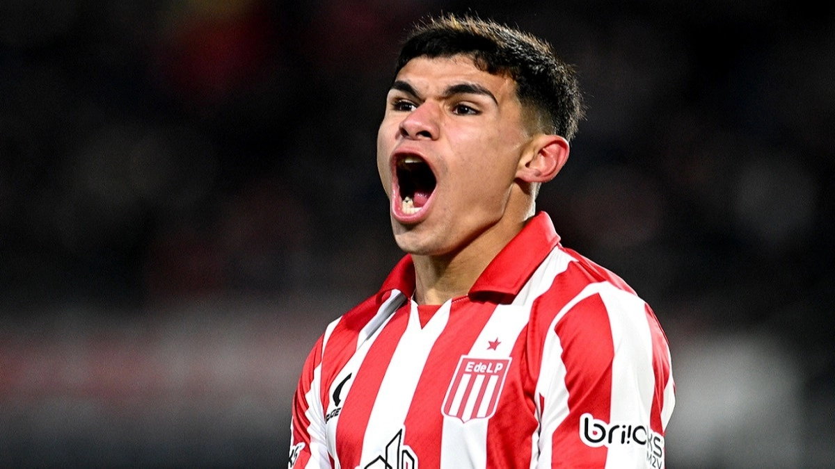 El sanjuanino Fabricio Pérez marcó su primer gol en Estudiantes en la victoria ante Independiente Rivadavia
