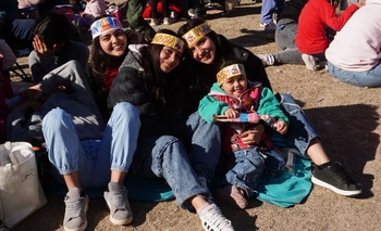 Piñón Fijo llenó de alegría a grandes y chicos en Ullum: mirá las fotos