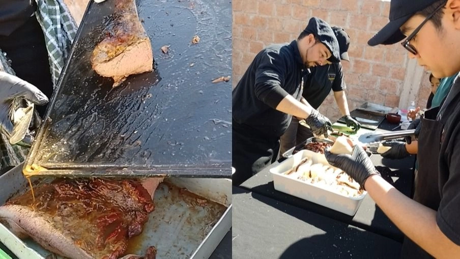 Un merendero celebró el Día del Niño con un gran asado para cientos de niños