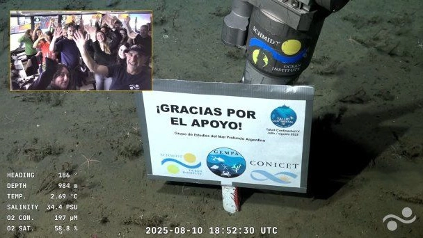 Terminó la histórica expedición del Conicet en Mar del Plata