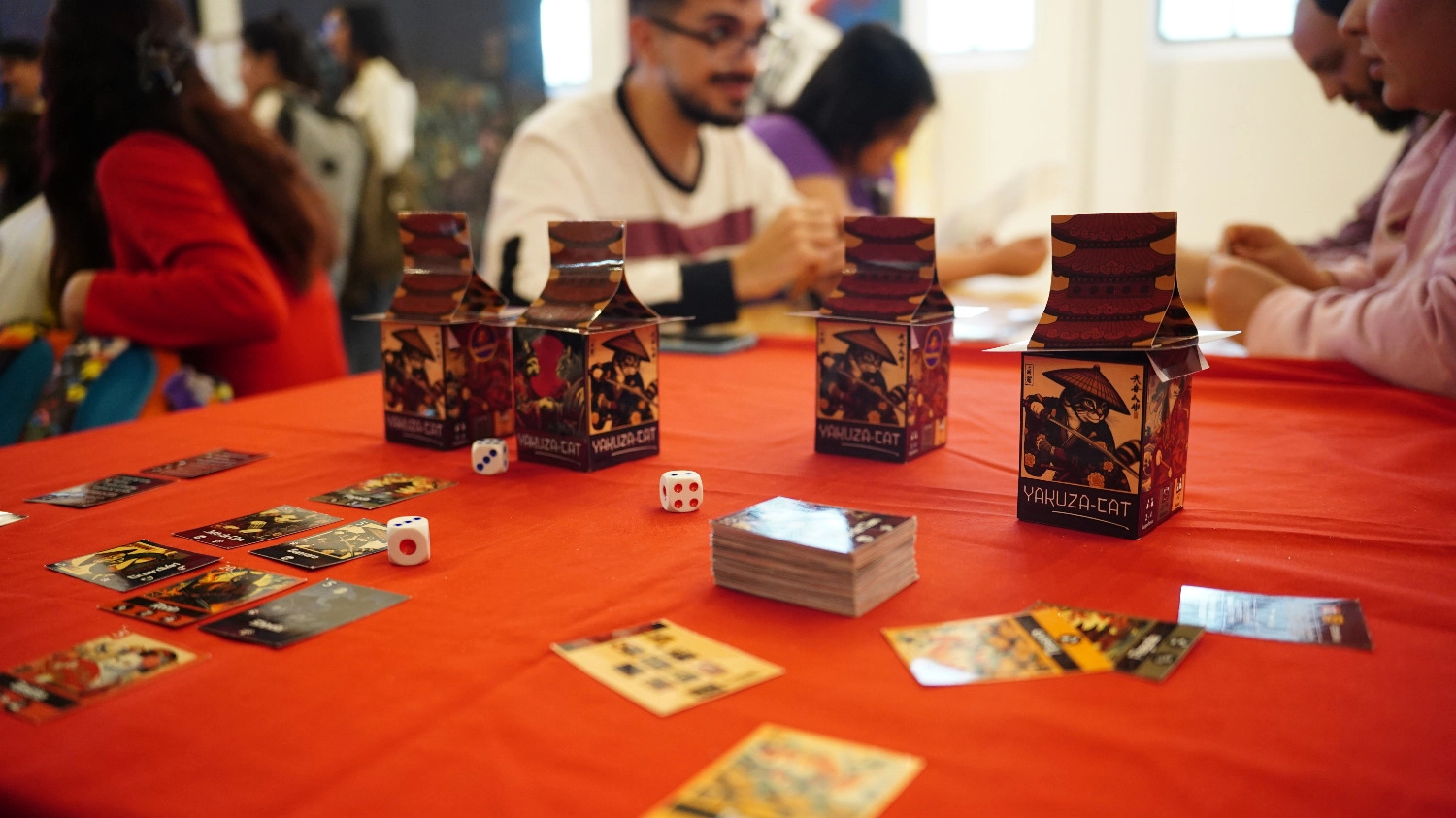 De la idea al tablero: presentaron en San Juan el juego Yakuza Cat