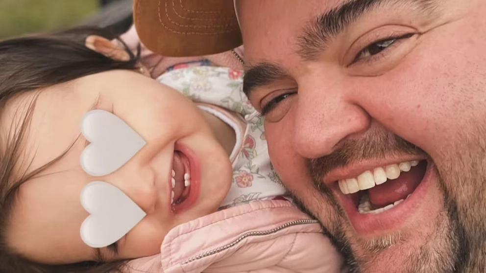 La dulce dedicatoria de Darío Barassi a su hija Inés María