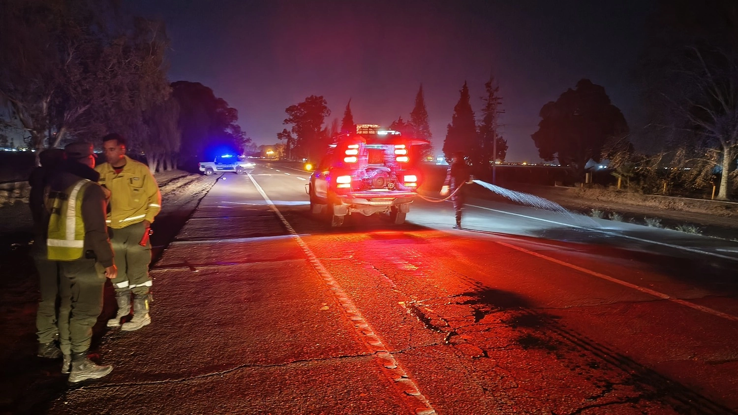 Un ciclista murió en la ruta 20 tras ser embestido por un camión