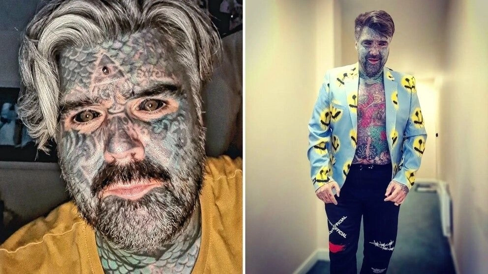 Mathew Whelan, el británico tatuado que lucha contra la tecnología facial