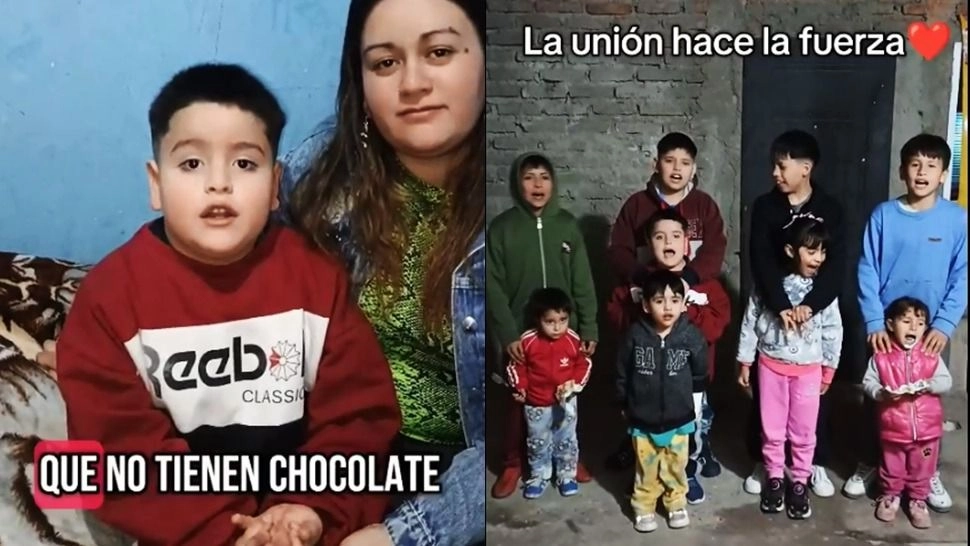 Una familia desea cumplir el sueño de "Ñoño": organizan un chocolate para 50 chicos