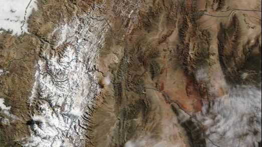 San Juan frente a un panorama hídrico crítico: hay un 40% menos de nieve que en 2024