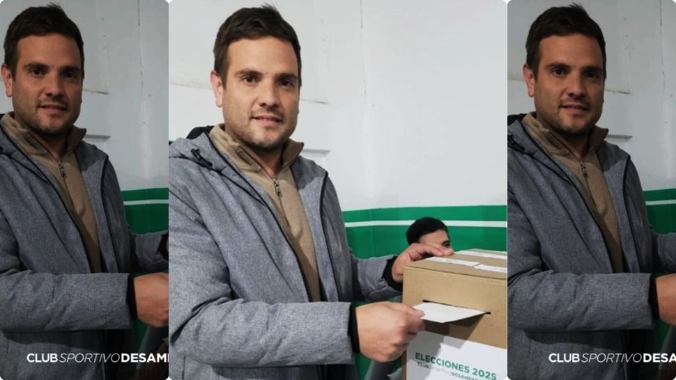 La lista “Más Verde” se impuso y Martín Sassul será el nuevo presidente de Sportivo Desamparados