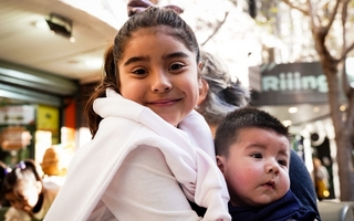 Los chicos pidieron felicidad y disfrute en el Día del Niño