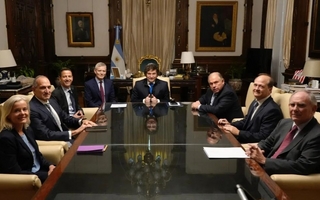 Milei recibió al CEO de una minera que tiene un proyecto en San Juan