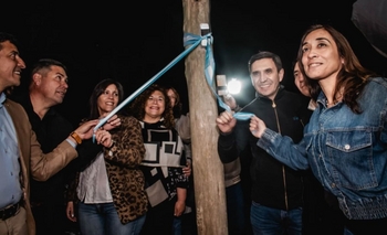 Un barrio de Caucete cambia su cara con una obra esperada
