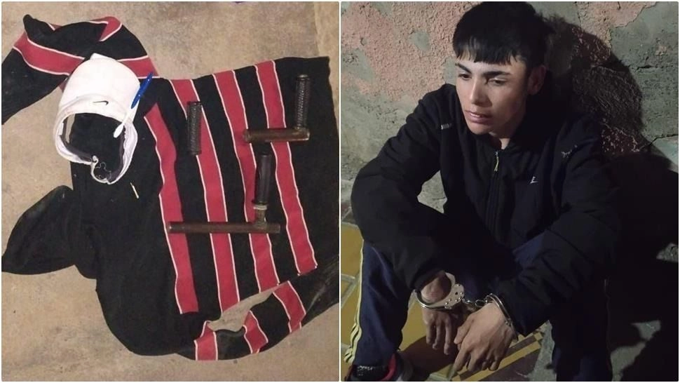 Un joven de 18 años cayó con un arma tumbera en Rawson