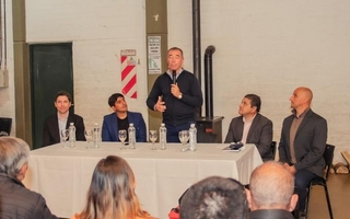 En Calingasta: el vicegobernador acompañó la presentación del plan territorial