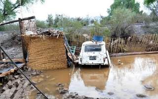 Más de 350 familias fueron asistidas por las lluvias