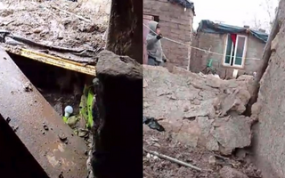Santa Lucía: familias de un asentamiento perdieron sus casas por las lluvias