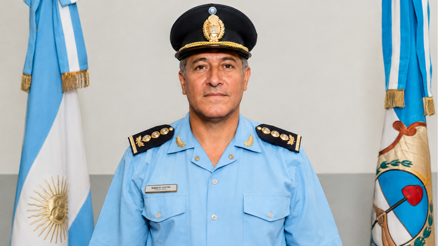 El último regreso del jefe de Bomberos a Jáchal: velorio, misa y sepelio