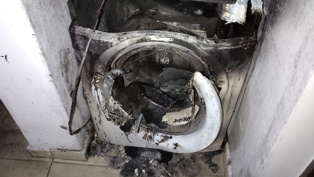 Un cortocircuito provocó un incendio en una casa de Pocito