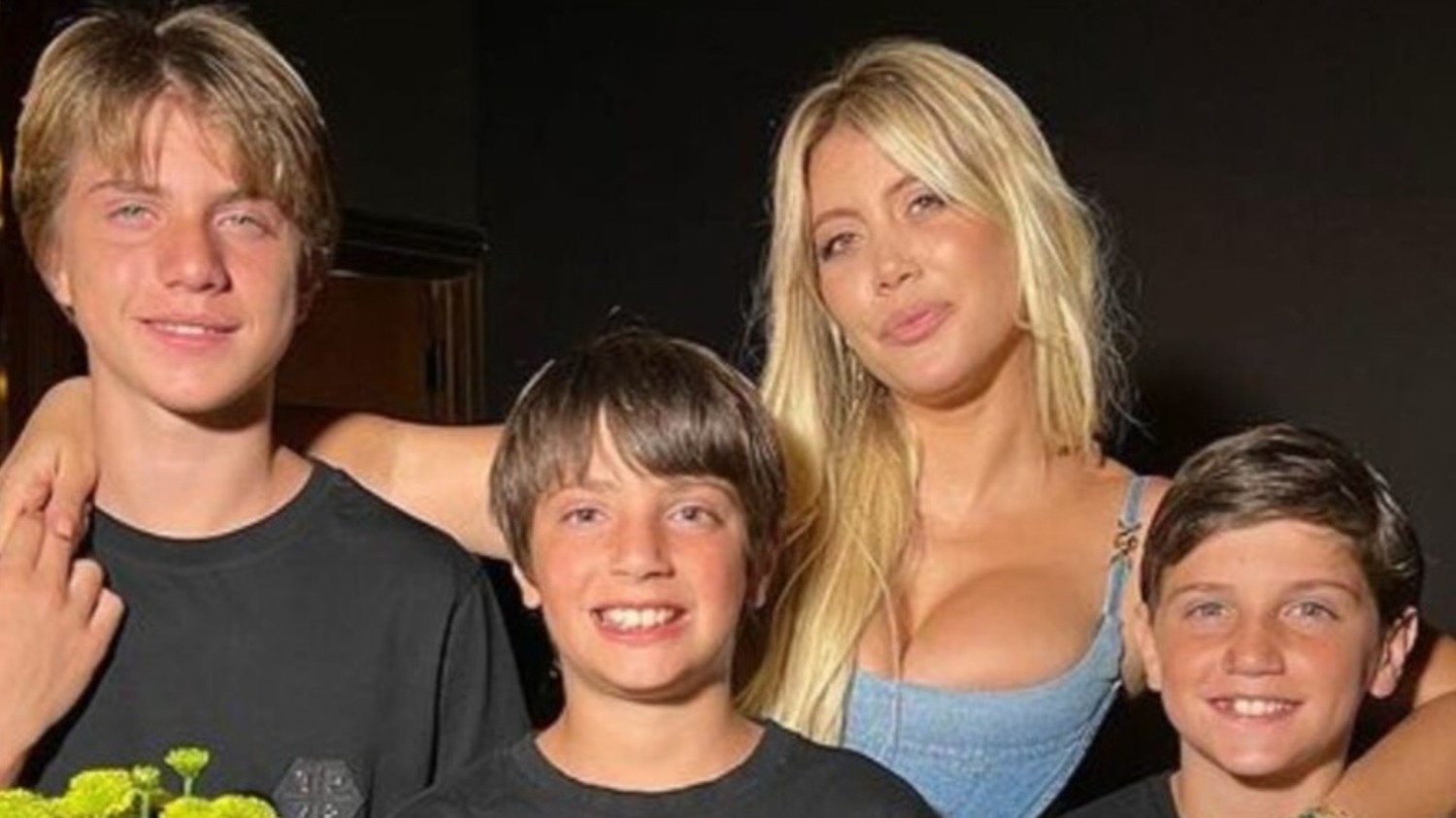 Wanda Nara con el corazón en la garganta por su hijo: “Cuchillo en la mano”