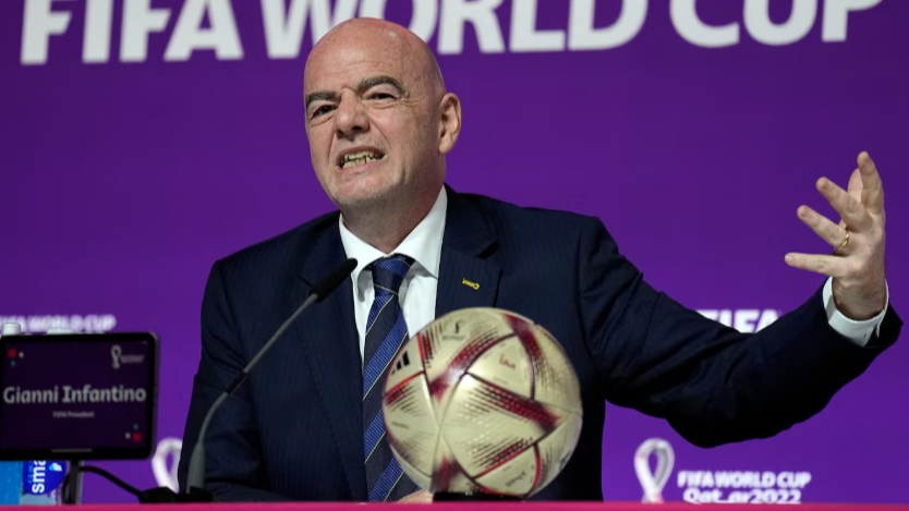 Revelan cuánto iba a ganar Infantino con el plan para privatizar el Mundial