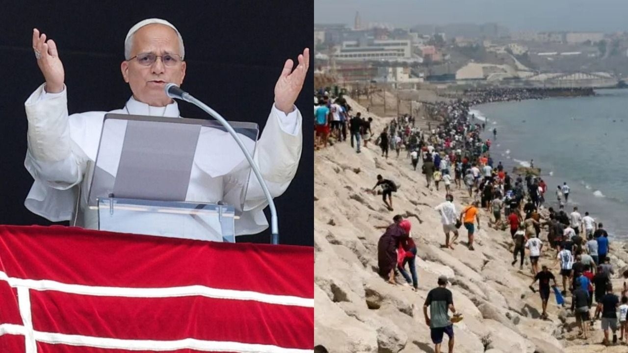 El Papa León XIV pidió paz y justicia ante la crisis migratoria en Ceuta