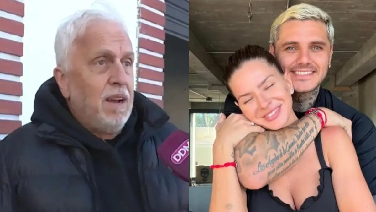 El papá de Wanda Nara le soltó la mano y apoyó a Icardi y la China Suárez