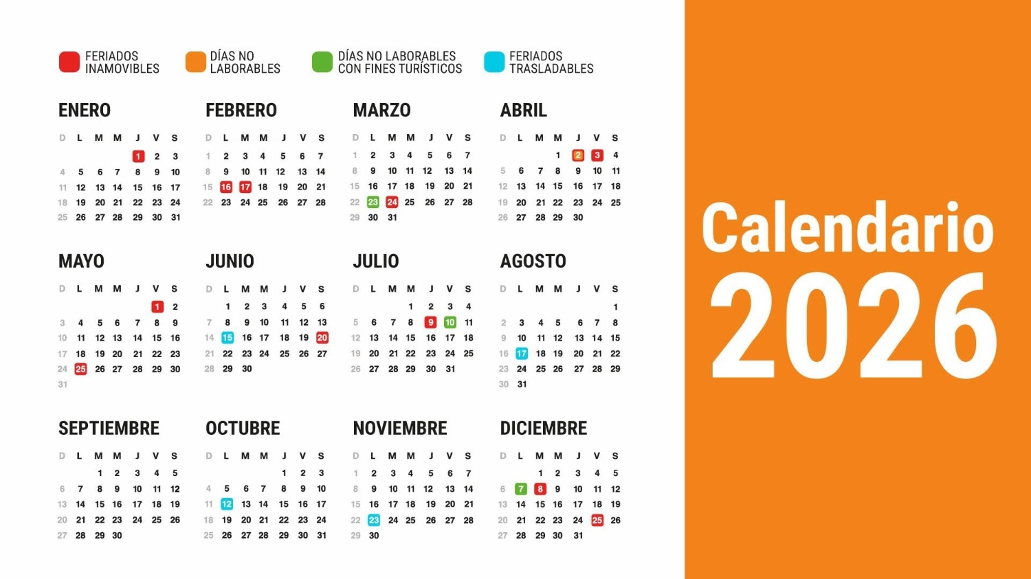 Cuándo es el próximo fin de semana largo de agosto 2026 en Argentina