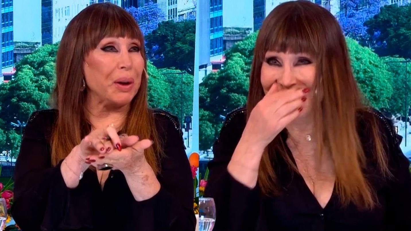 La vergonzosa confesión de Moria Casán en vivo: "Me late el..."