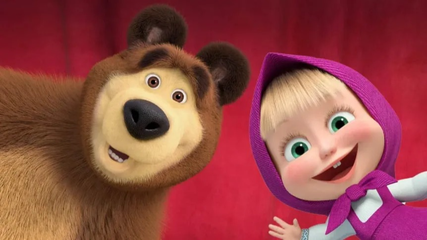 La popular serie Masha y el Oso quedó en el centro de una fuerte polémica