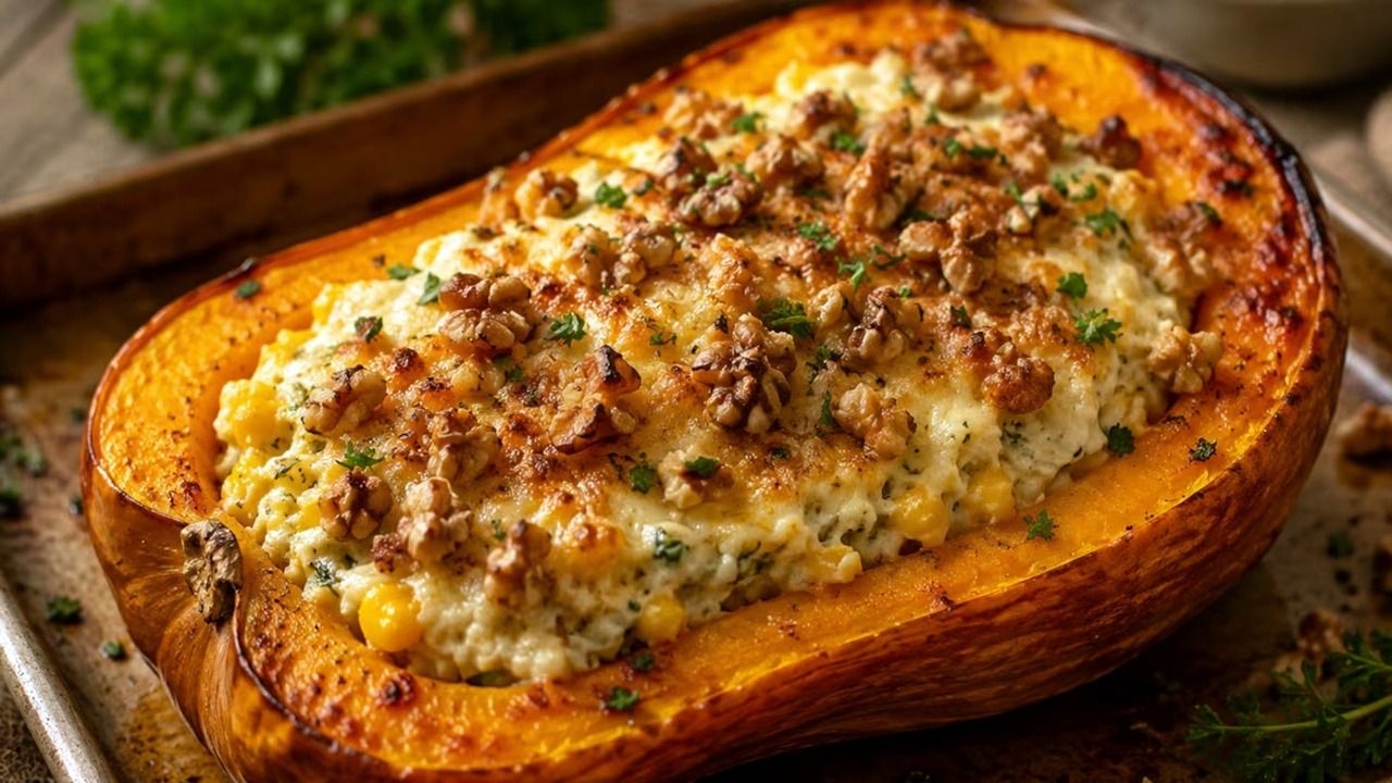 Calabaza rellena: el truco para lograr una cobertura crocante y deliciosa