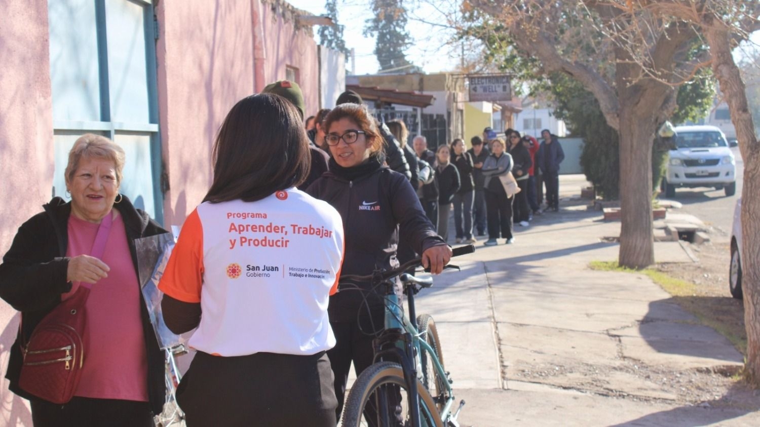Más de 500 sanjuaninos se inscribieron al programa ATP en Rawson y Chimbas