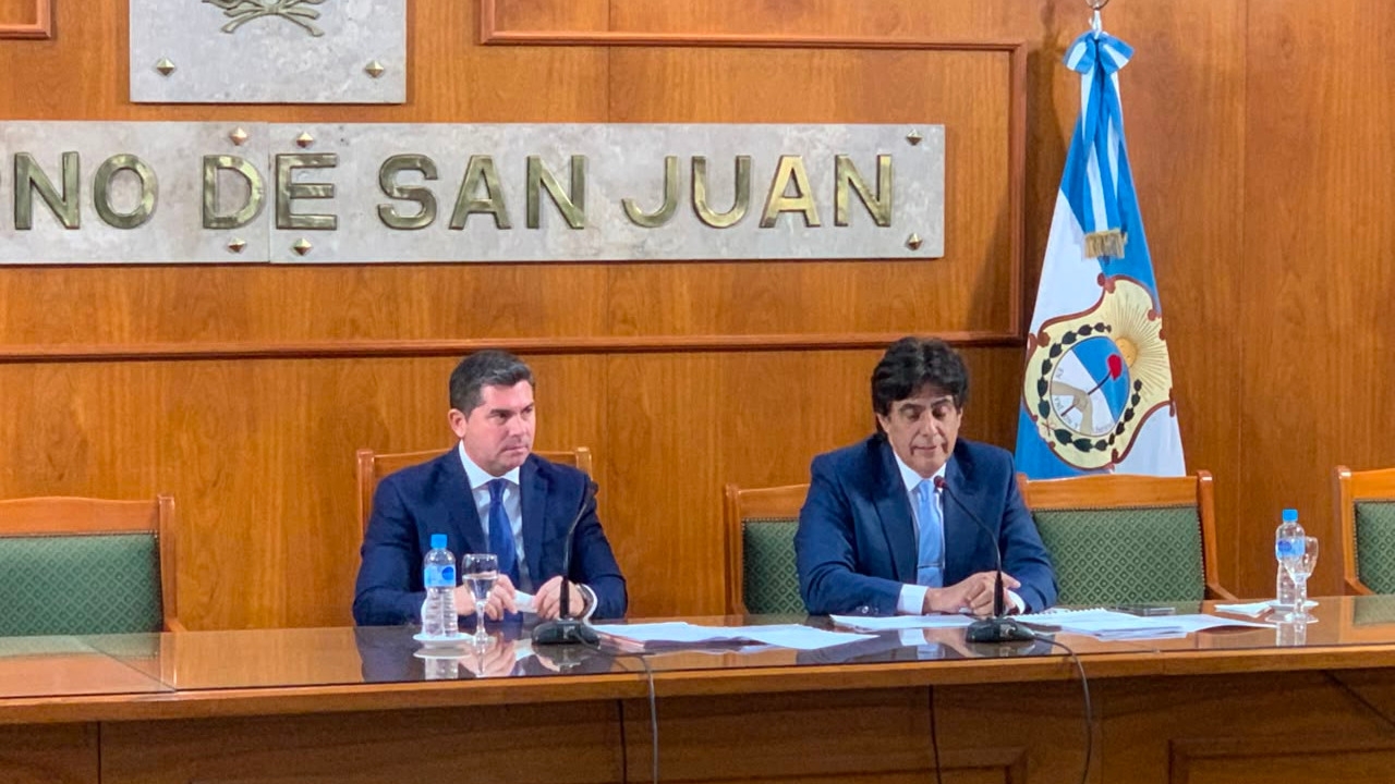 Orrego posicionó a San Juan como protagonista ante los desafíos globales
