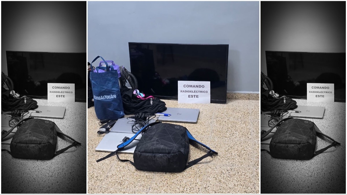 Recuperaron notebooks, un televisor y ropa tras un robo en Caucete