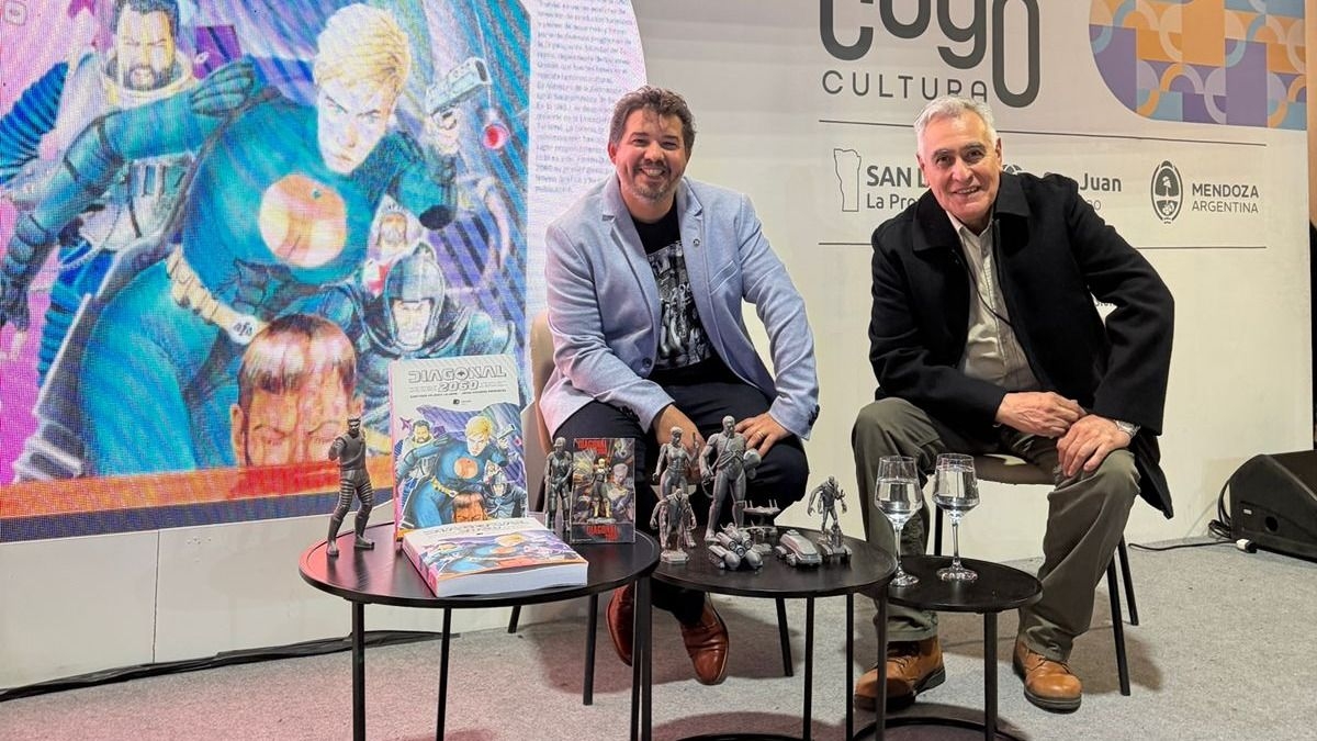 "Diagonales 2060", la historieta de ciencia ficción producida por sanjuaninos sale a la luz