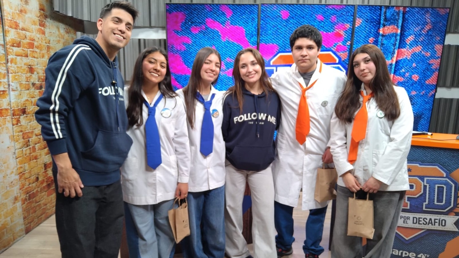 Dos escuelas de Jáchal revivieron la final del Mundial en UPD