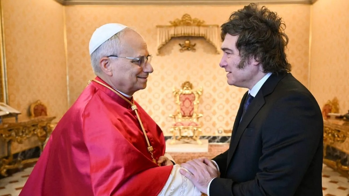 Milei celebró la visita del papa León XIV: "Será una alegría enorme"