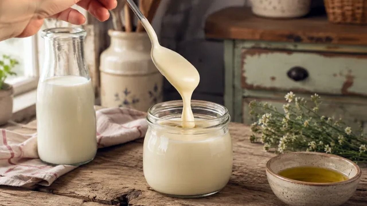 Cómo hacer lactonesa casera, la mayonesa cremosa que se prepara sin huevo