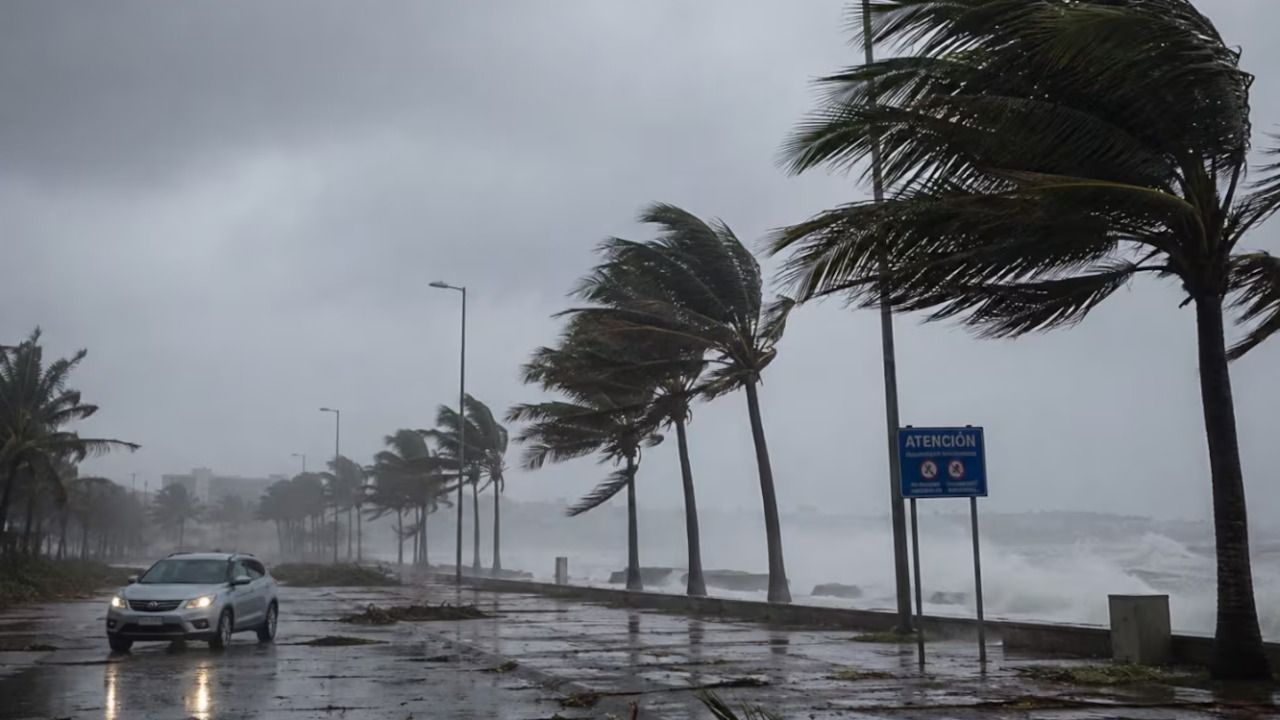 Alerta roja en Uruguay por un ciclón: murió un hombre alcanzado por un rayo