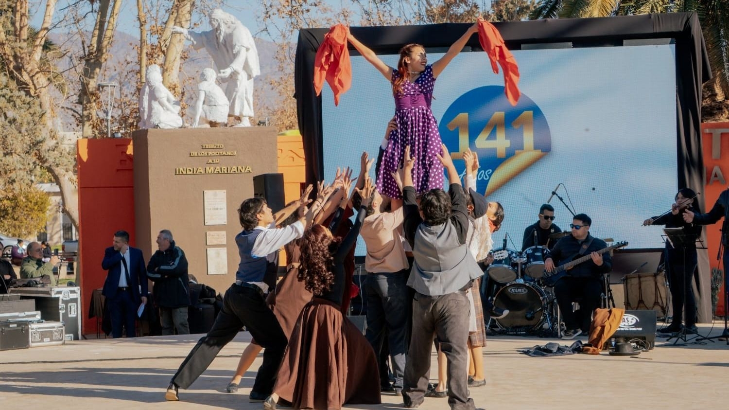 Pocito celebra 142 años con obra pública, cultura y homenajes