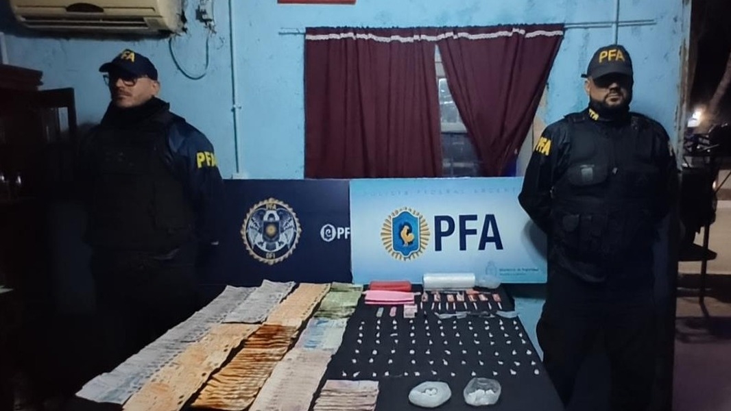 Allanaron una casa de Santa Lucía y encontraron cocaína lista para vender
