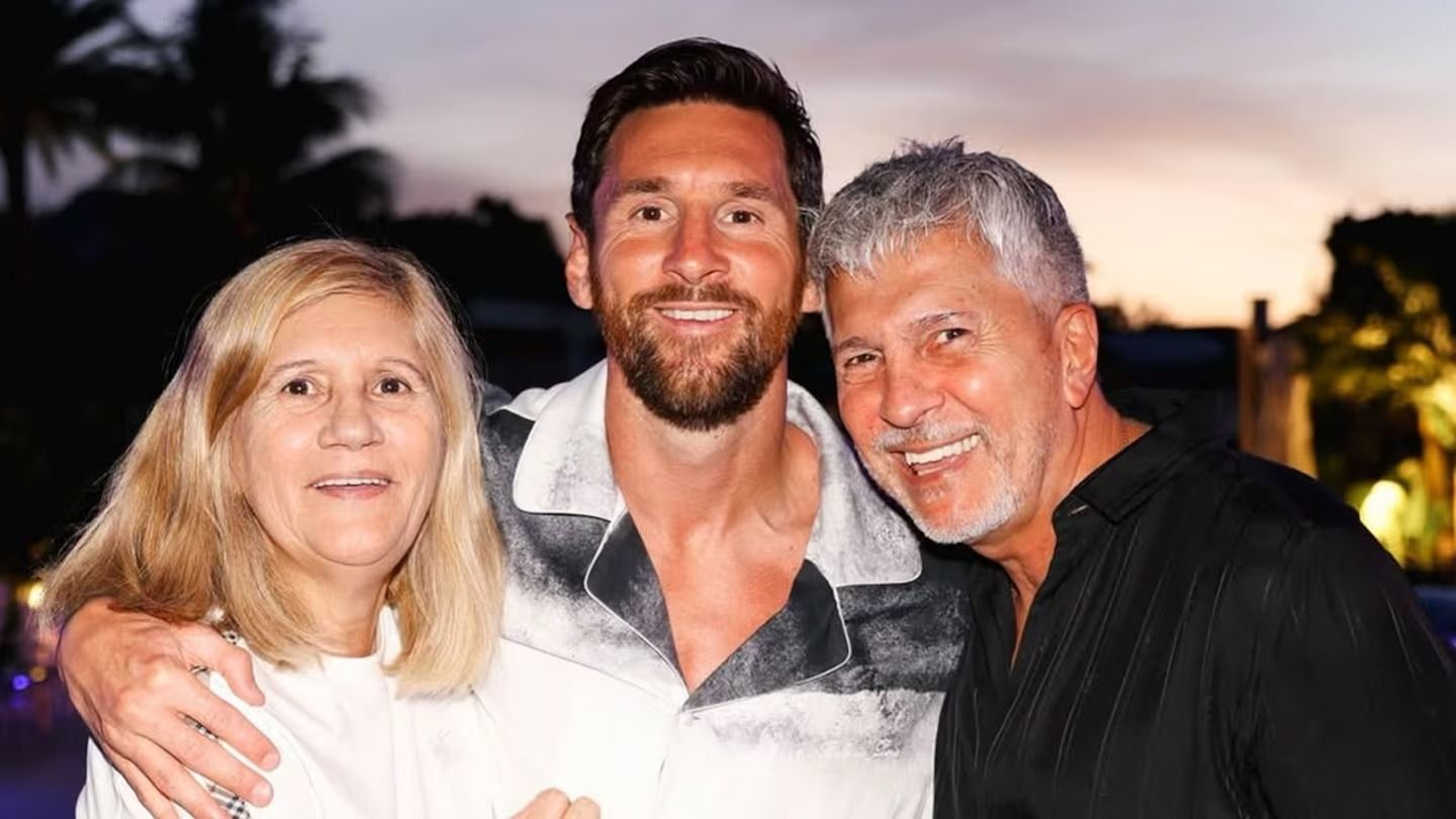 La última foto que Lionel Messi publicó junto a su padre Jorge