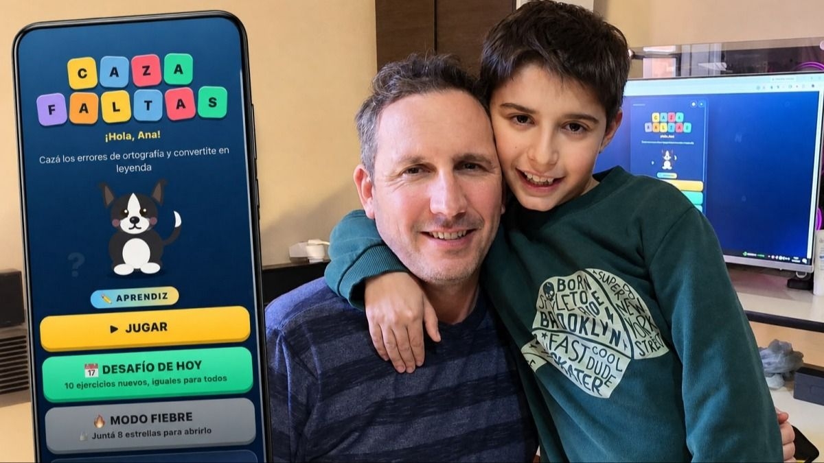 Un niño sanjuanino creó un videojuego para aprender ortografía jugando