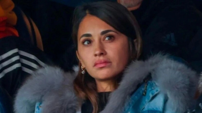 La desgarradora foto de Antonela Roccuzzo en el entierro de Jorge Messi