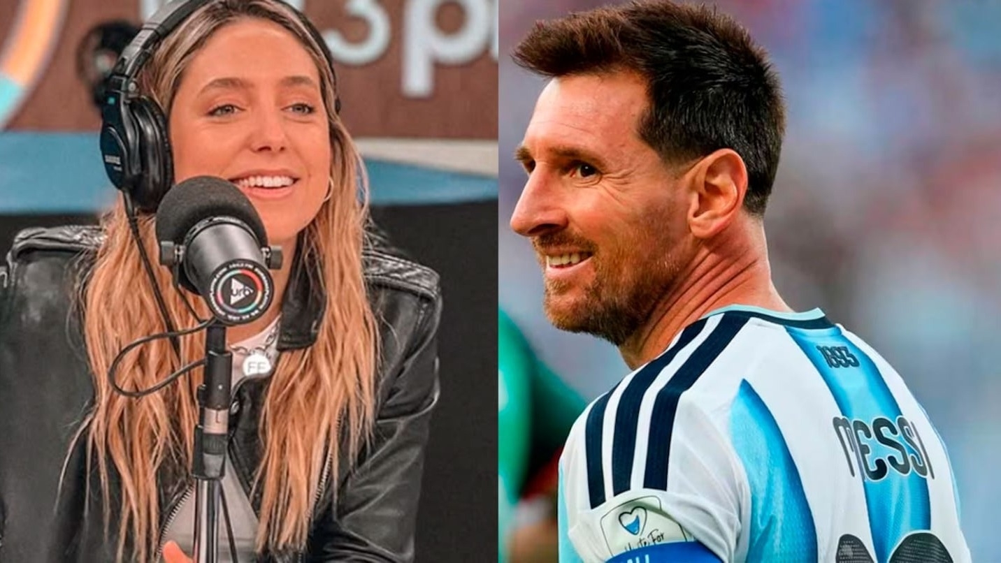 El inoportuno mensaje de Sofi Martínez a Messi tras la muerte de su papá