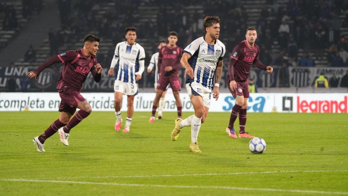Lanús fue contundente y goleó a Talleres en el Torneo Clausura