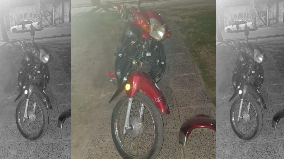 Menores terminaron detenidos tras intentar robar una moto en Rawson