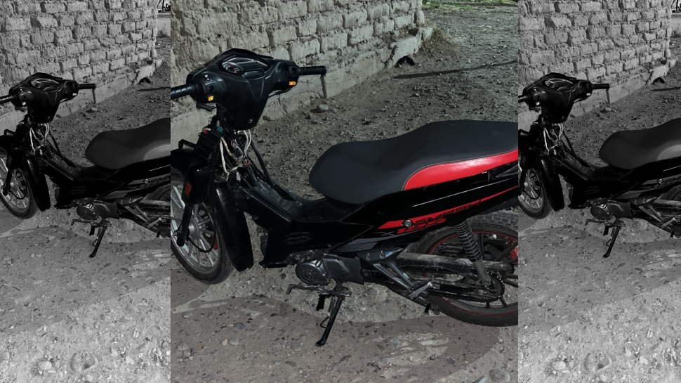 Hallaron una moto abandonada y con cables cortados en Capital